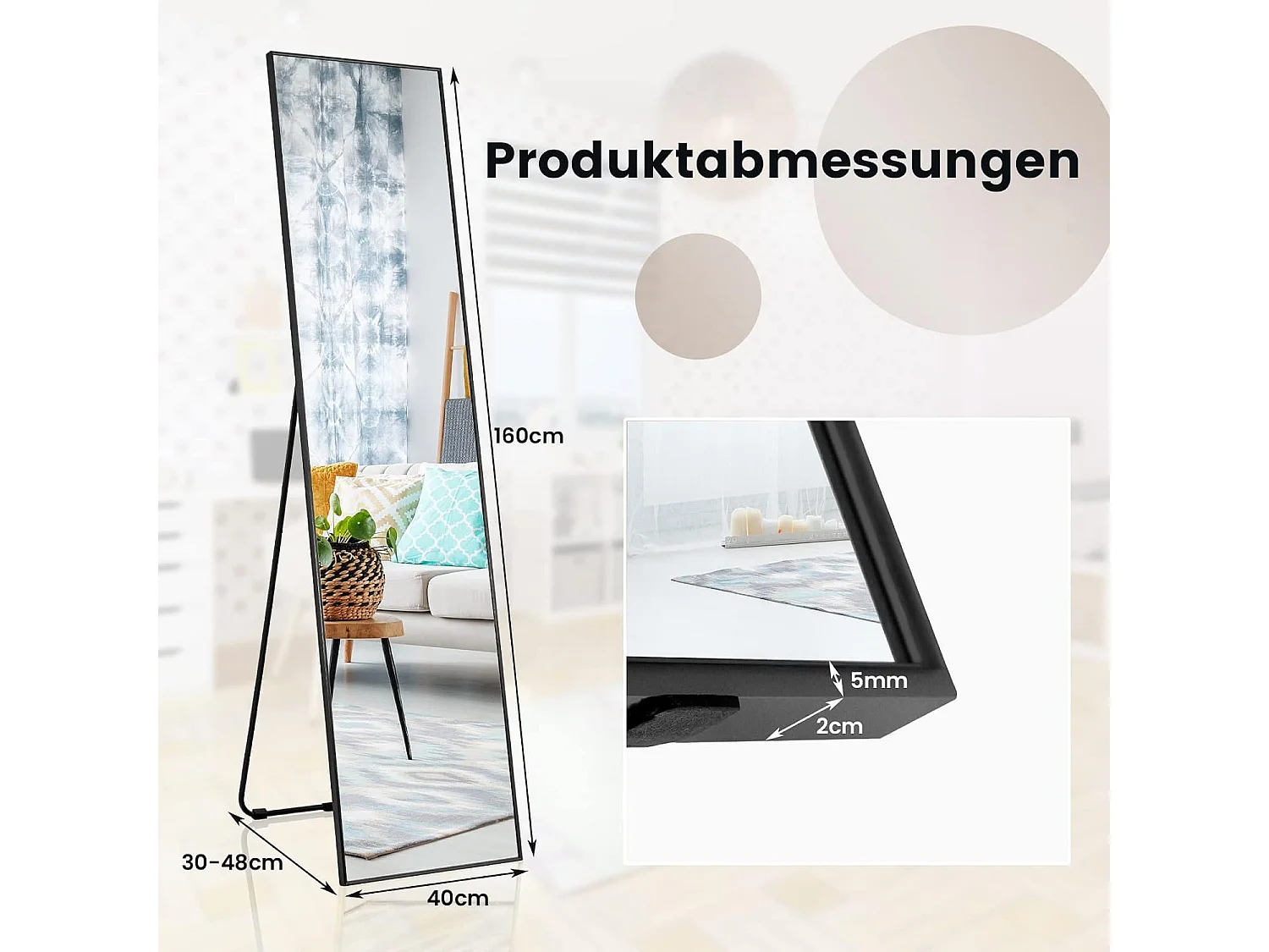 Ganzkörperspiegel VH32005