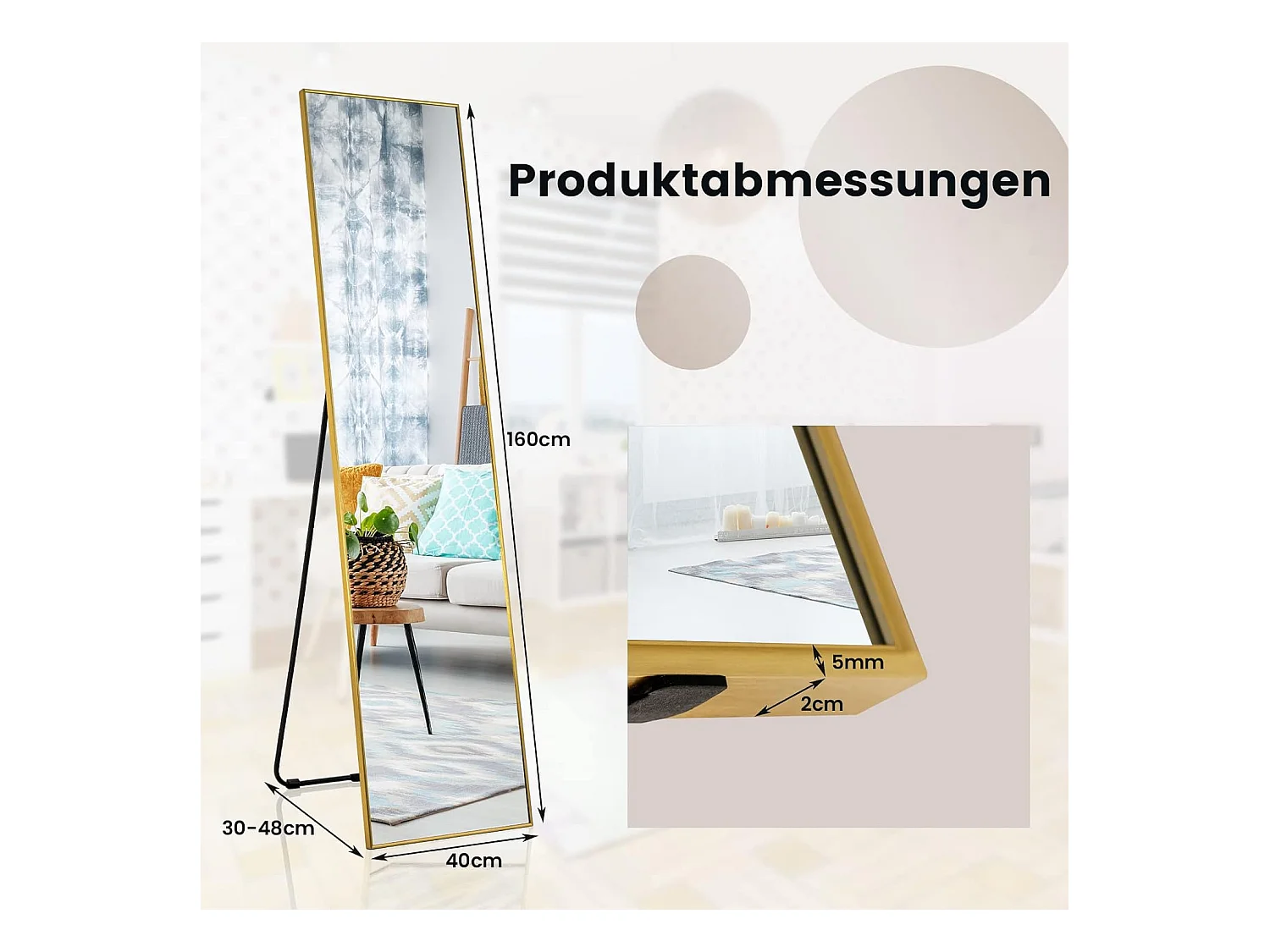 Ganzkörperspiegel VH32005