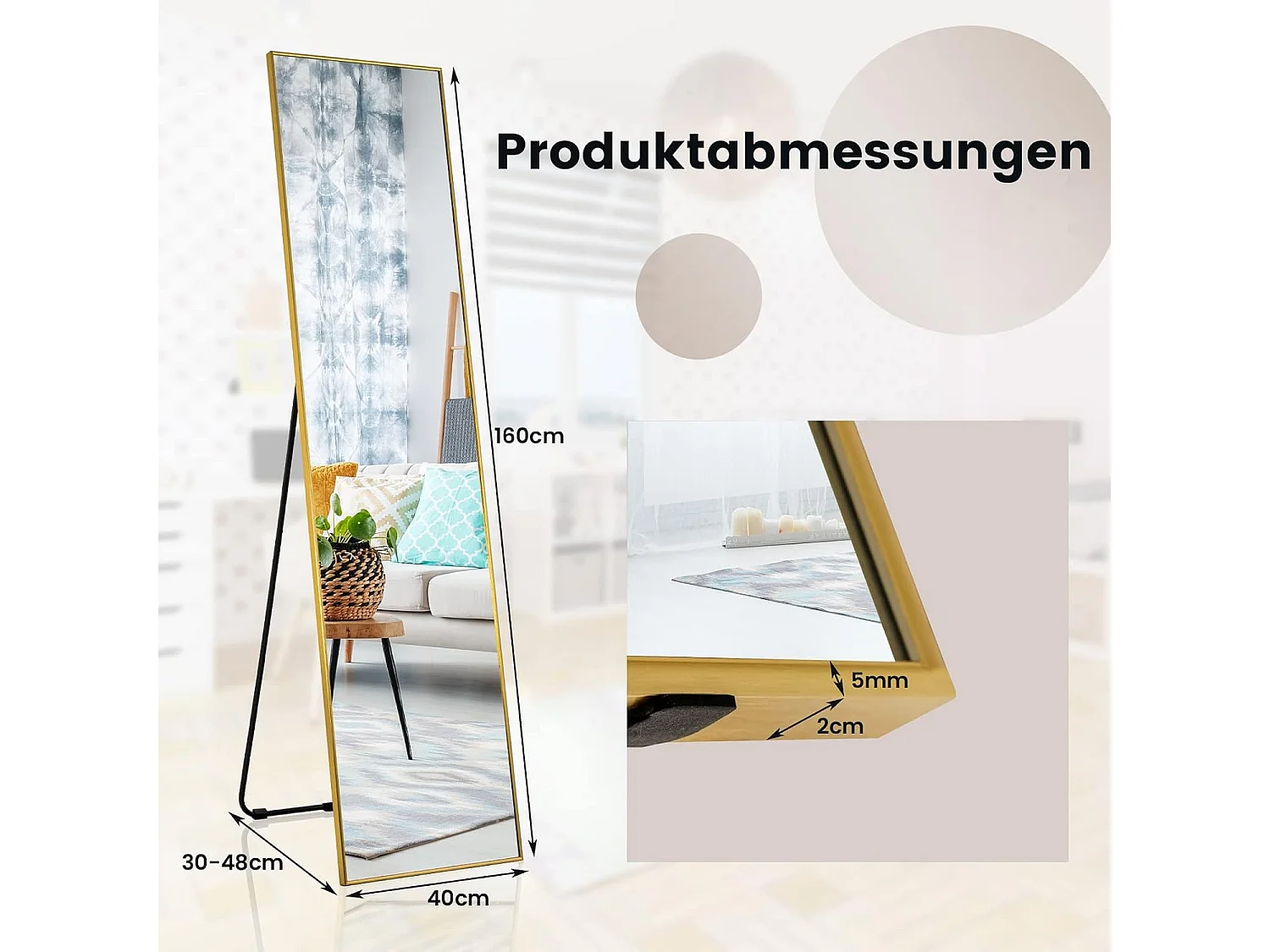 Ganzkörperspiegel VH32005