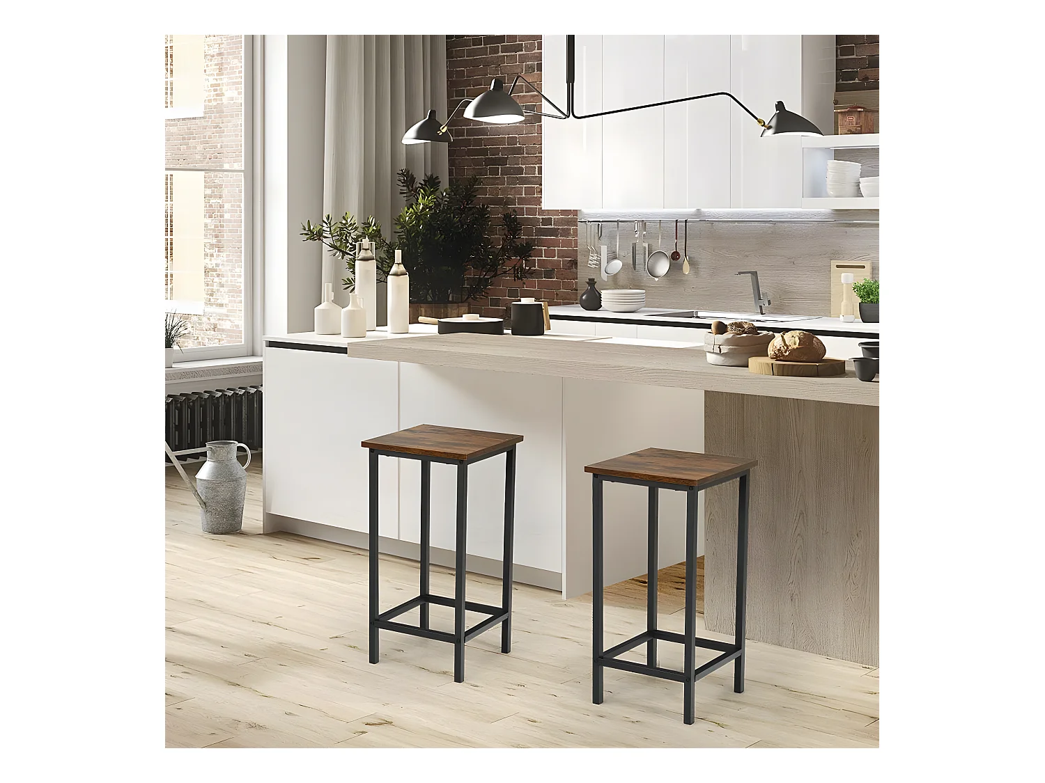 4er Set Barhocker Barstuhl