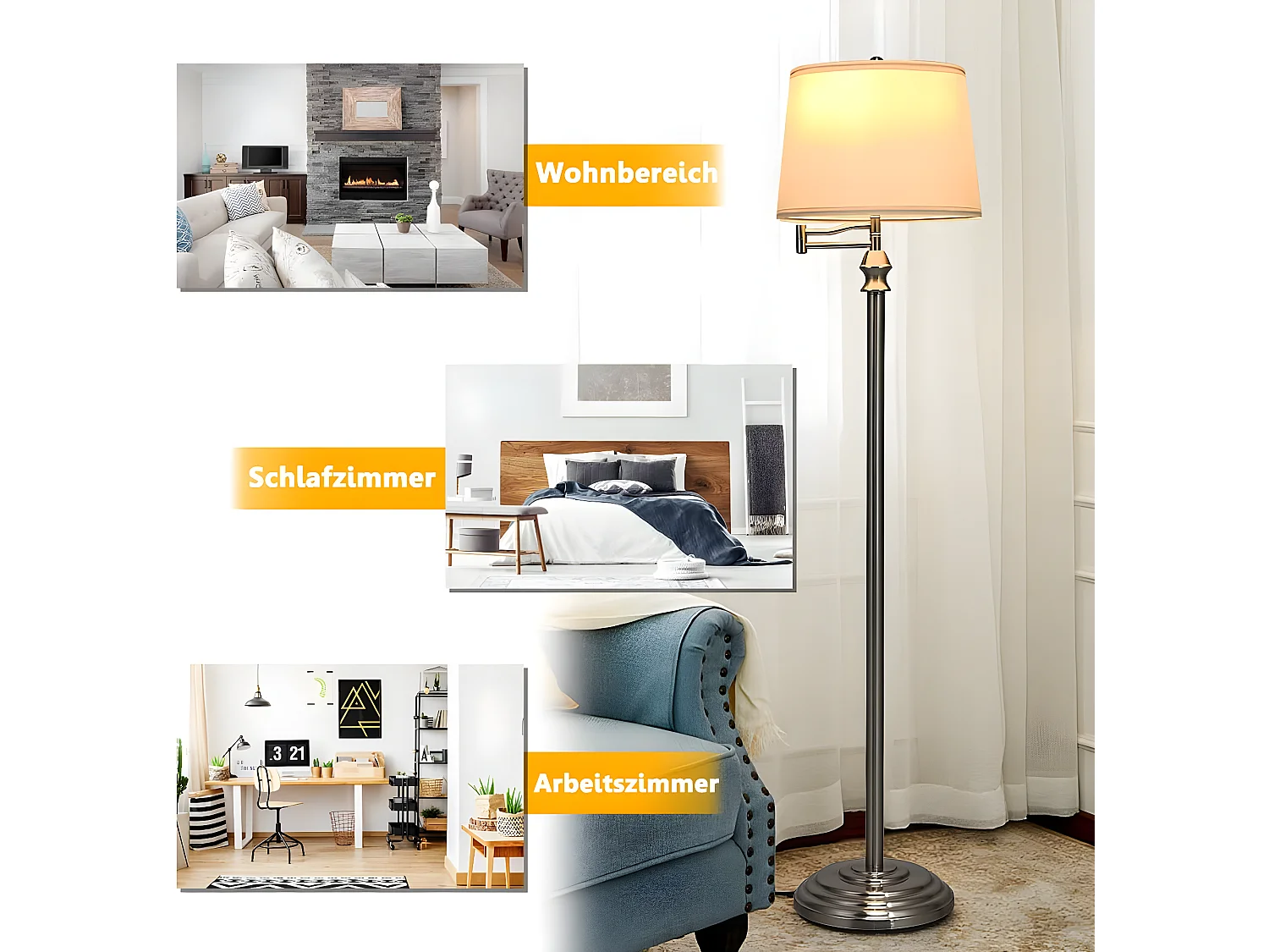 Stehlampe Standleuchte