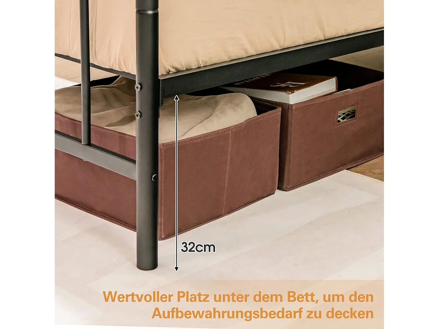 Metallbett Bettrahmen