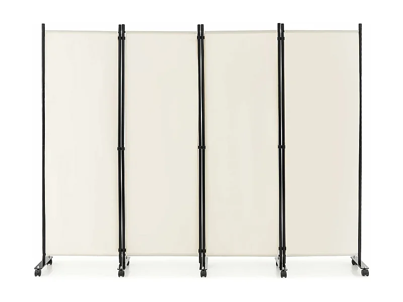 225 x 173cm Raumteiler auf Rollen