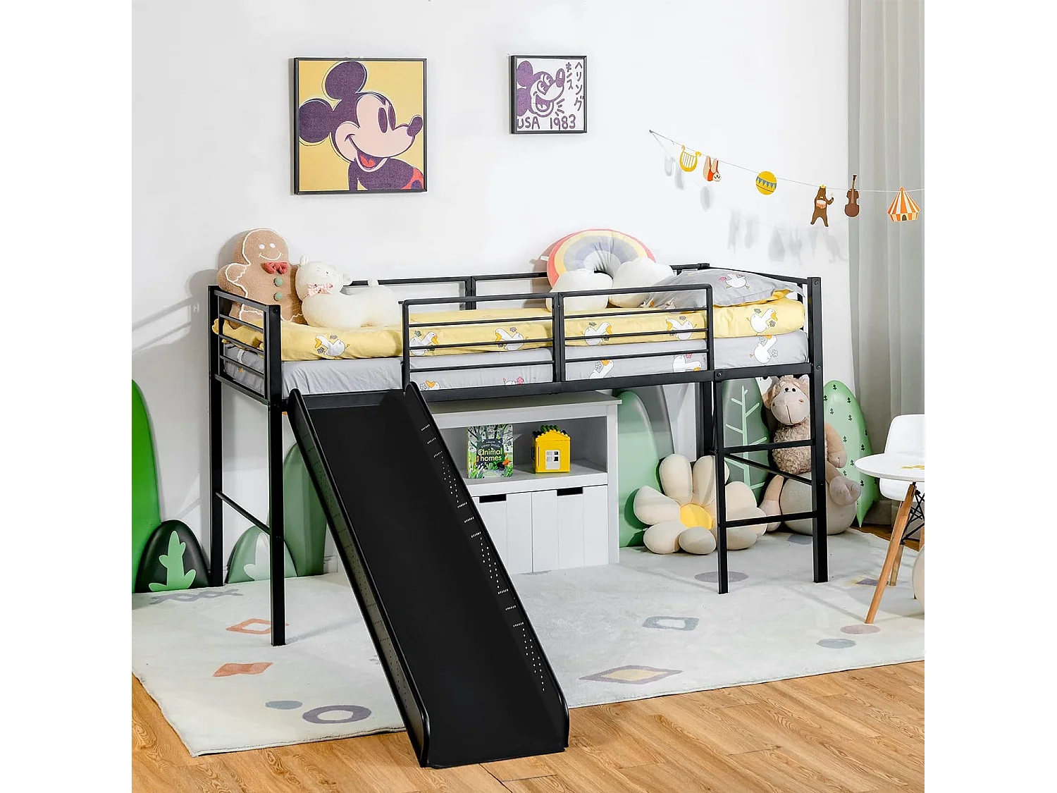 Kinderbett Spielbett mit Rausfallschutz