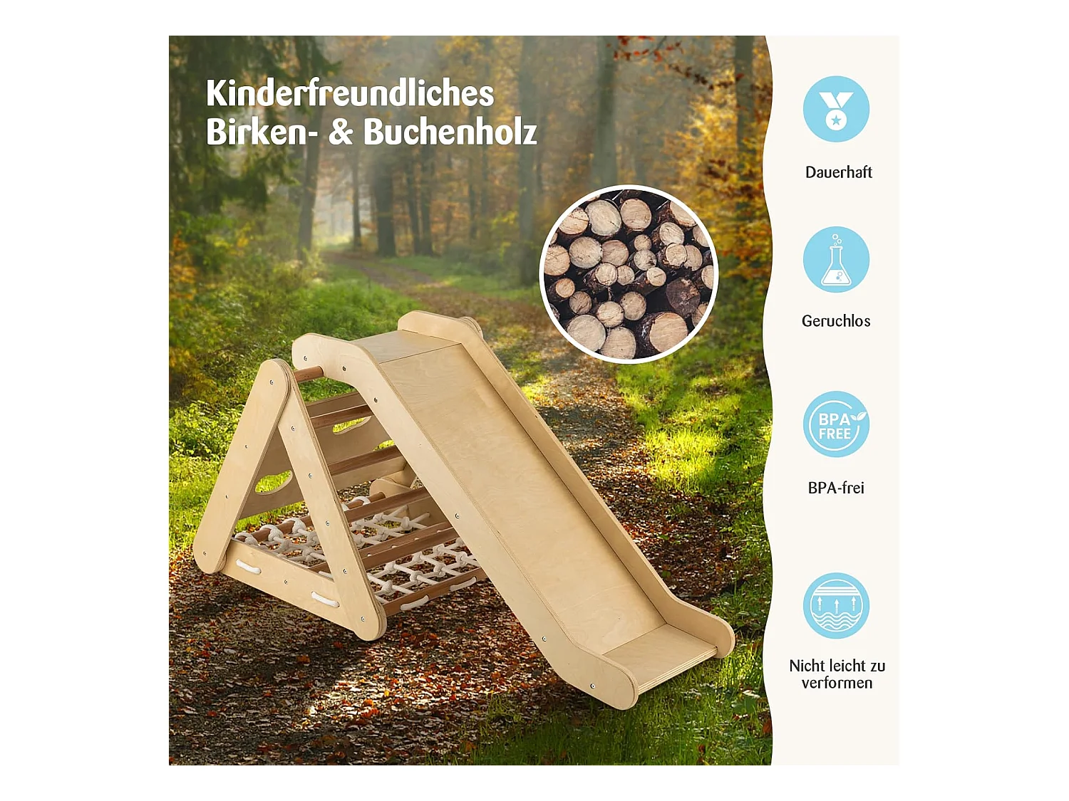 4 in 1 Kletterdreieck FE32274