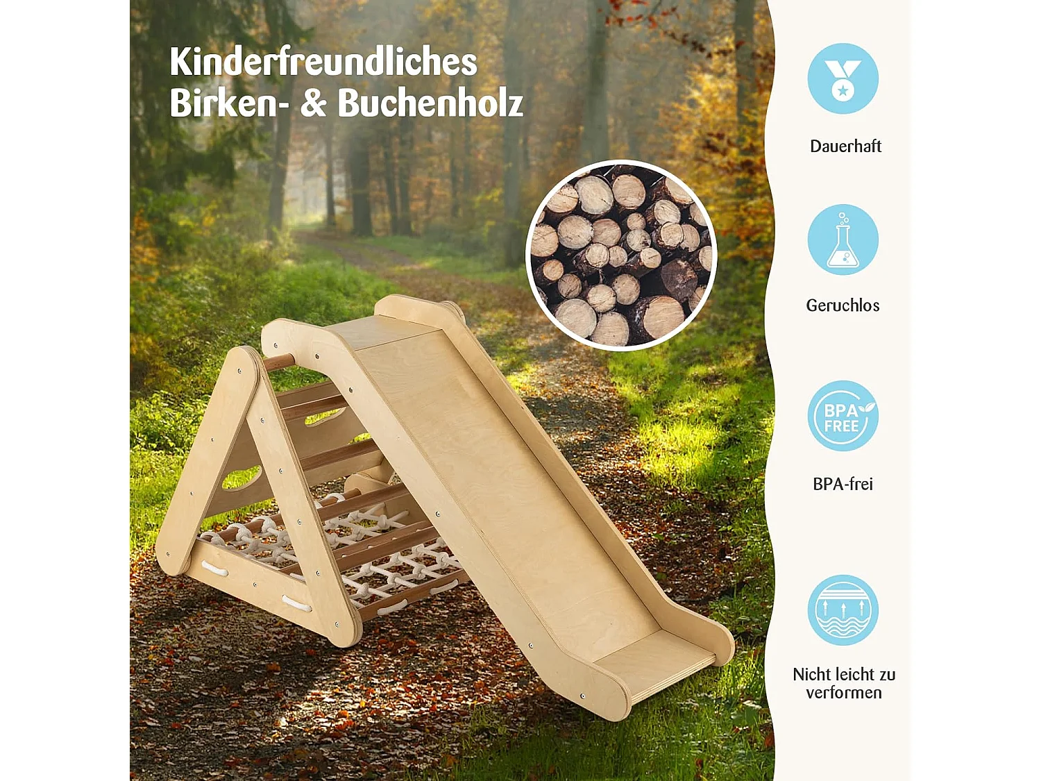 4 in 1 Kletterdreieck FE32274