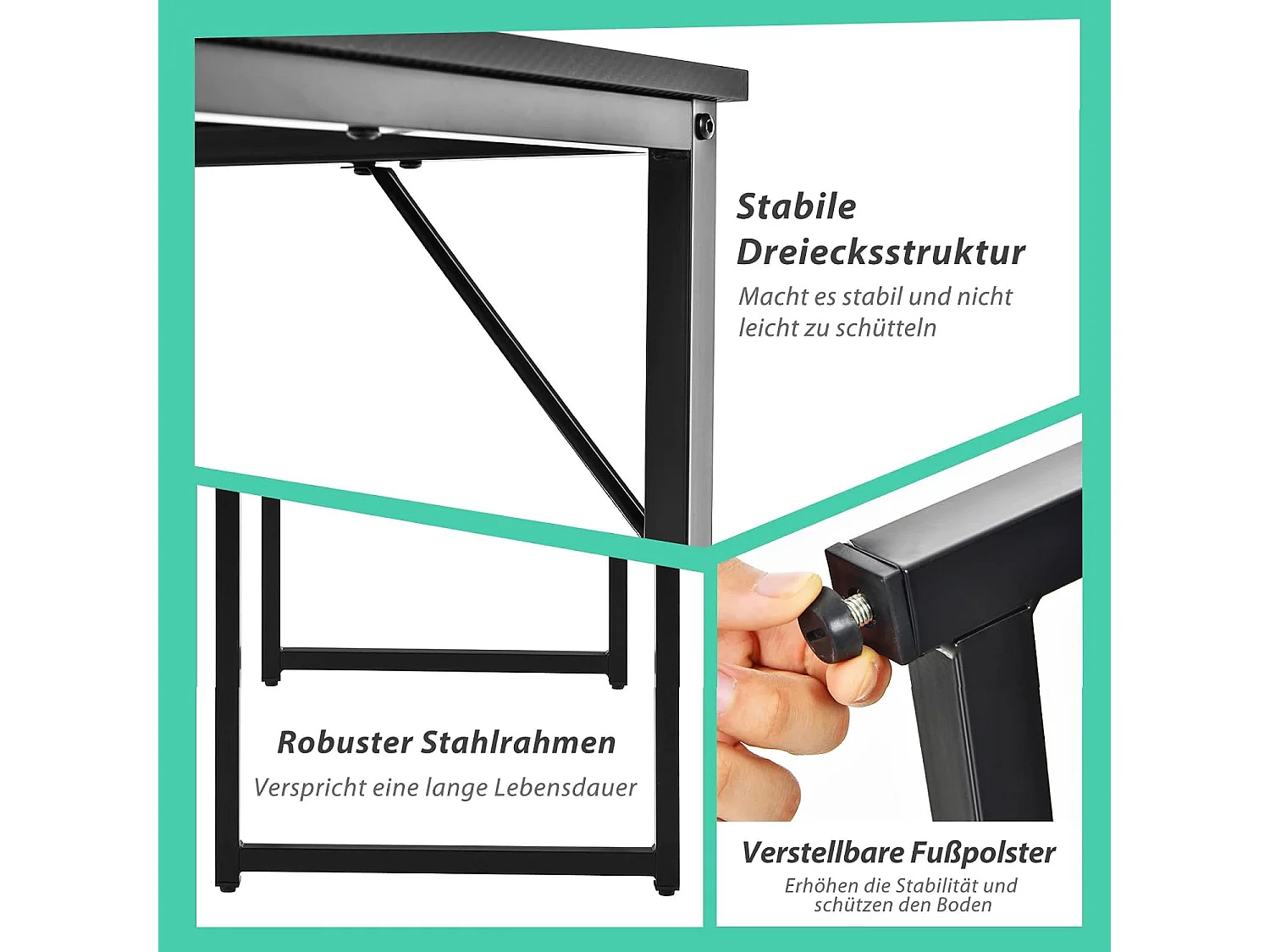 Schreibtisch, Kleiner Computertisch