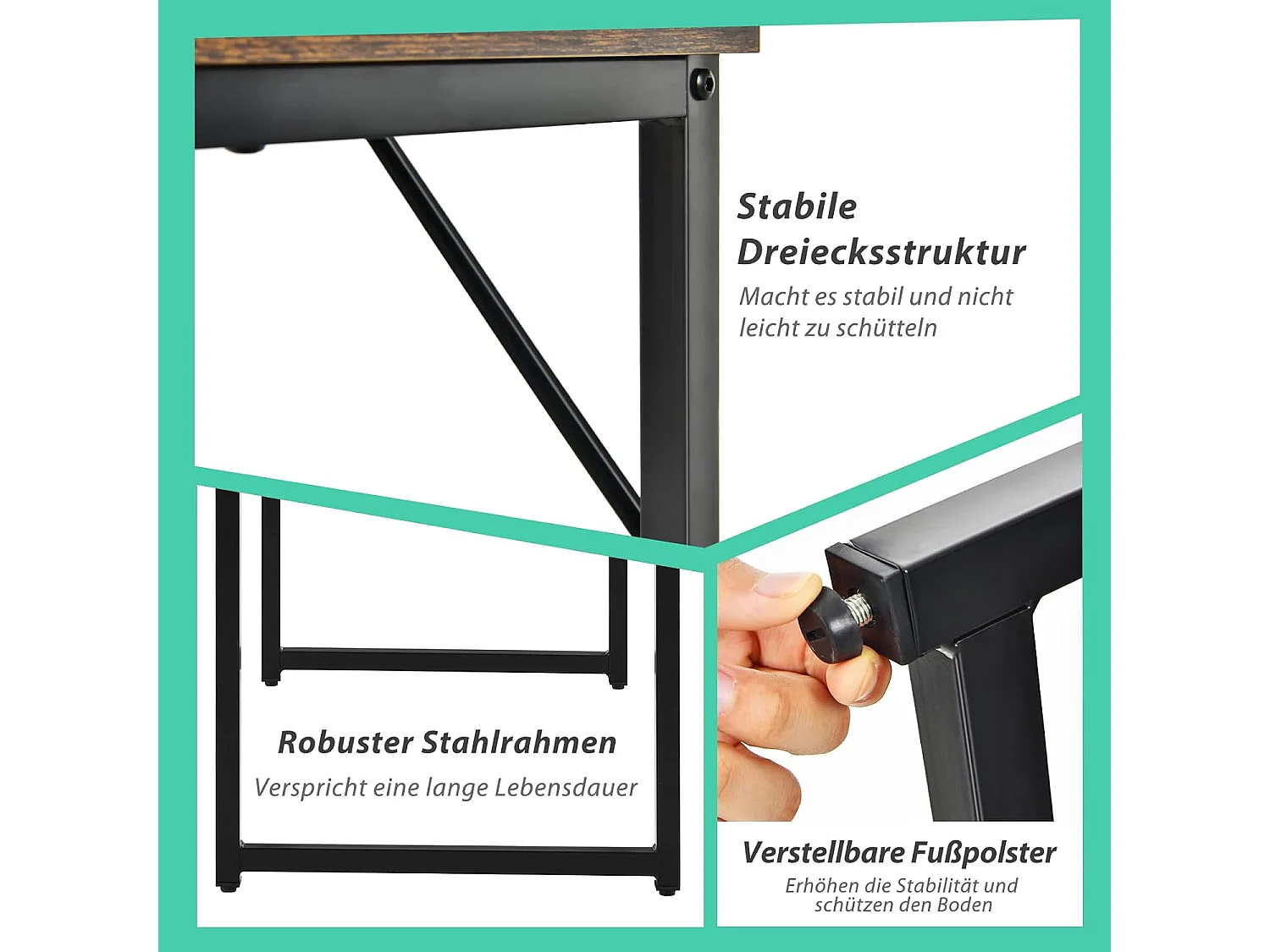 Schreibtisch, Kleiner Computertisch