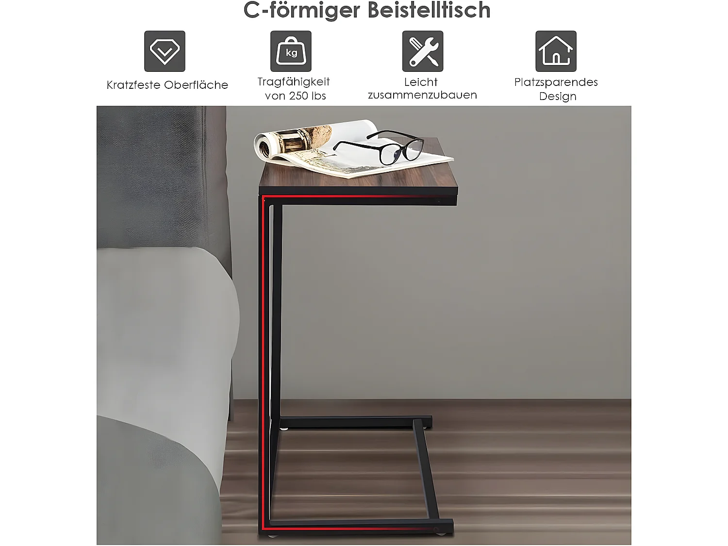 Beistelltisch Laptoptisch