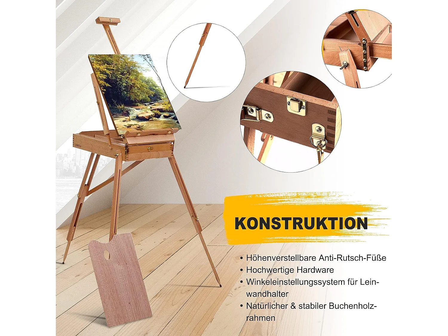 Staffelei Künstlerstaffelei