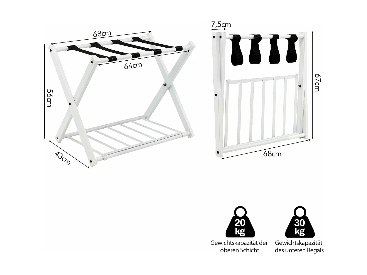 Kofferständer klappbar