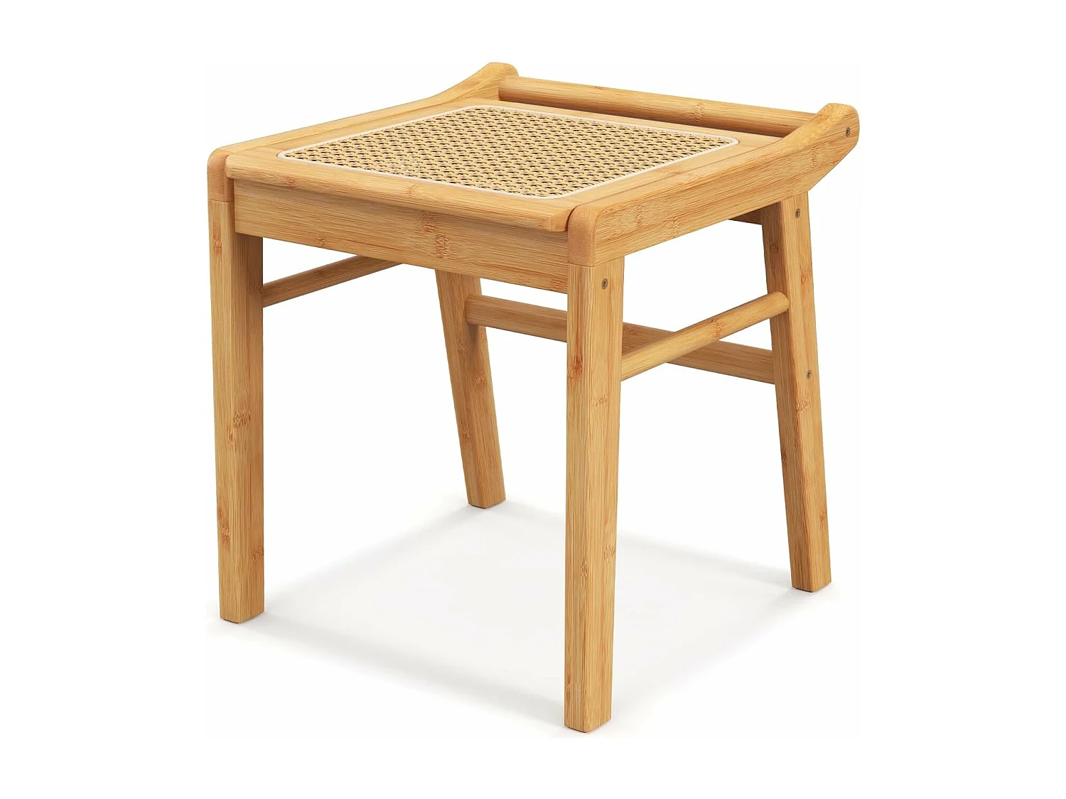 Schminkhocker aus Bambus