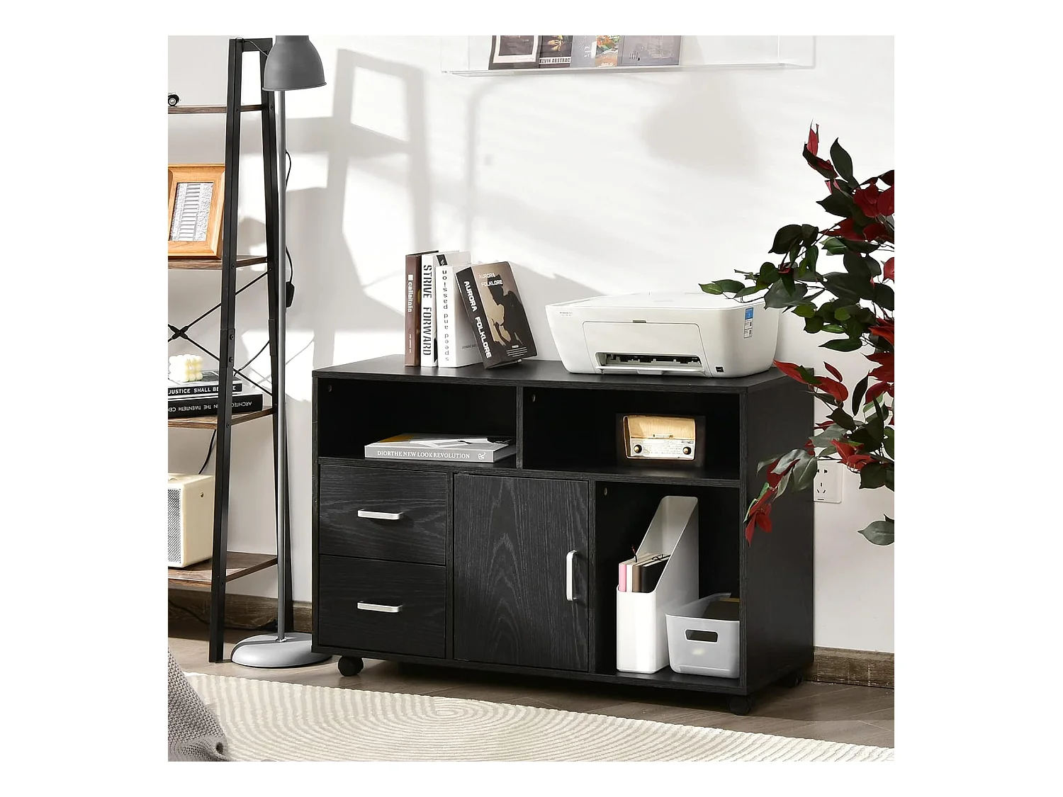 Rollcontainer mit 2 Schubladen