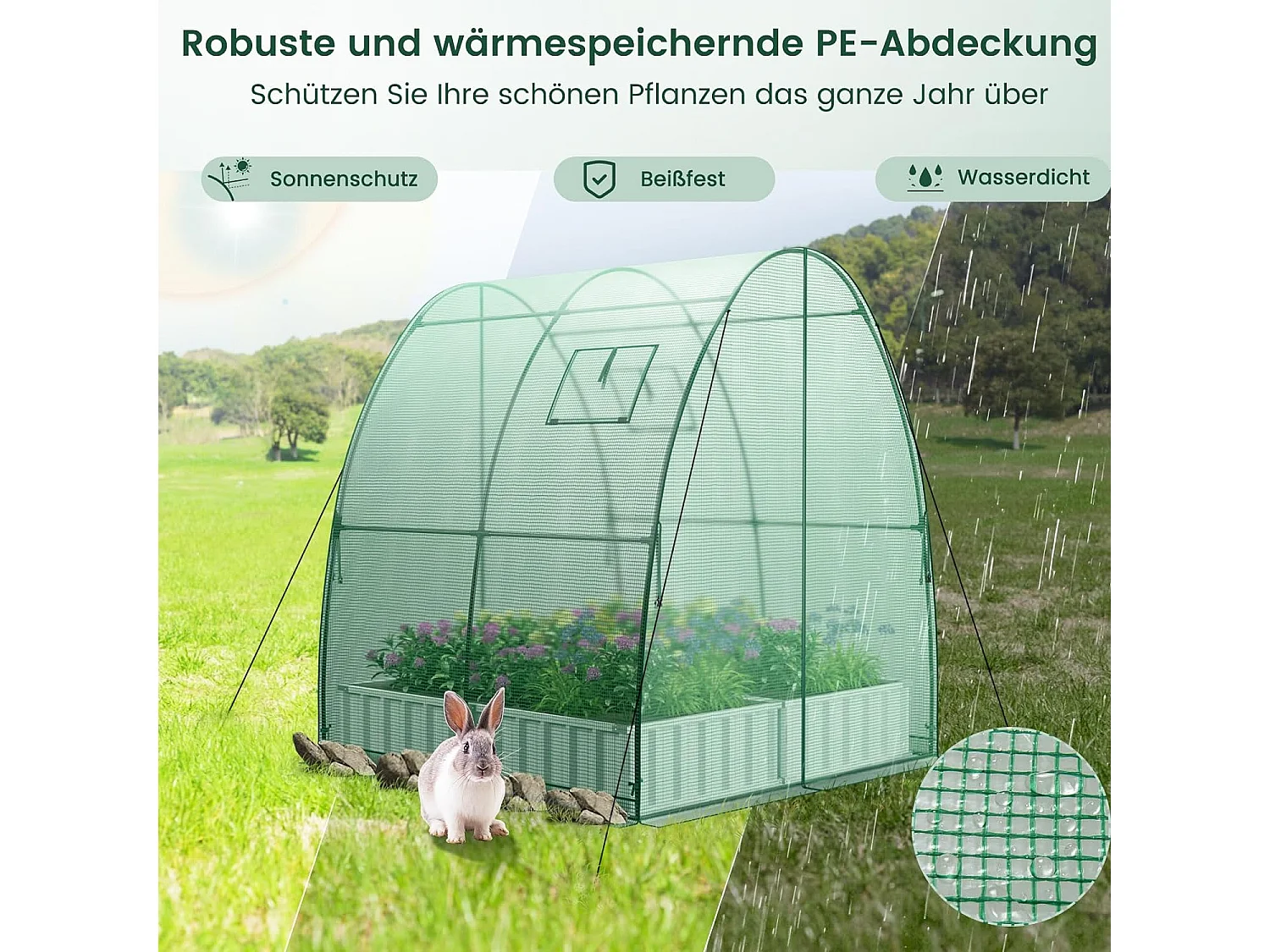 Foliengewächshaus SF6346