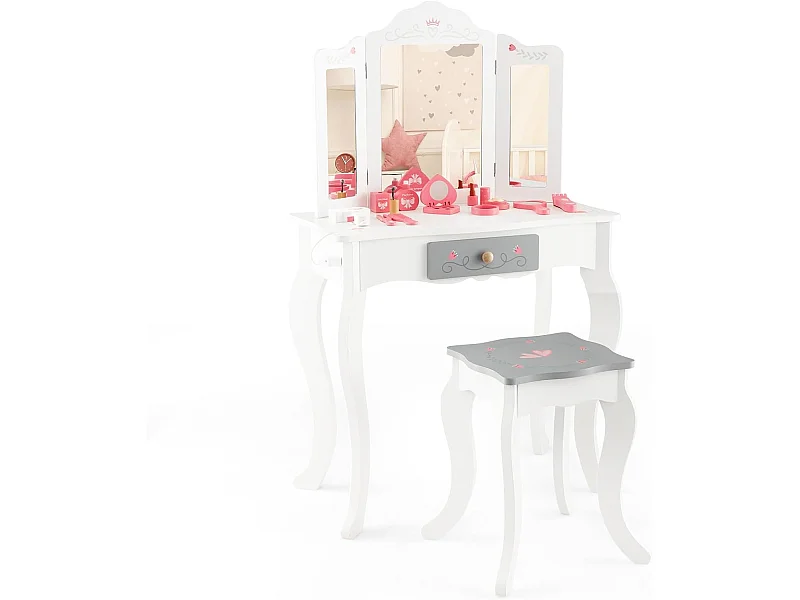 Schminktisch mit Hocker