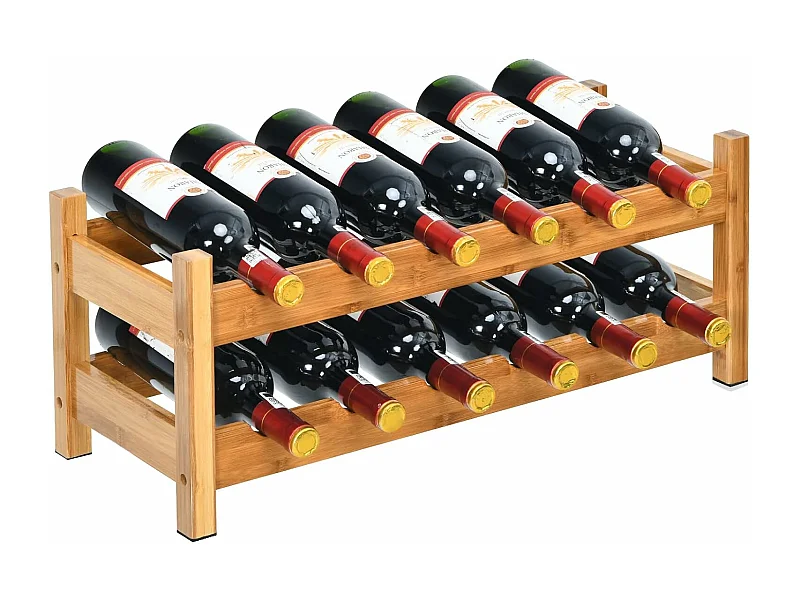 2- stöckiges Weinregal Flaschenständer