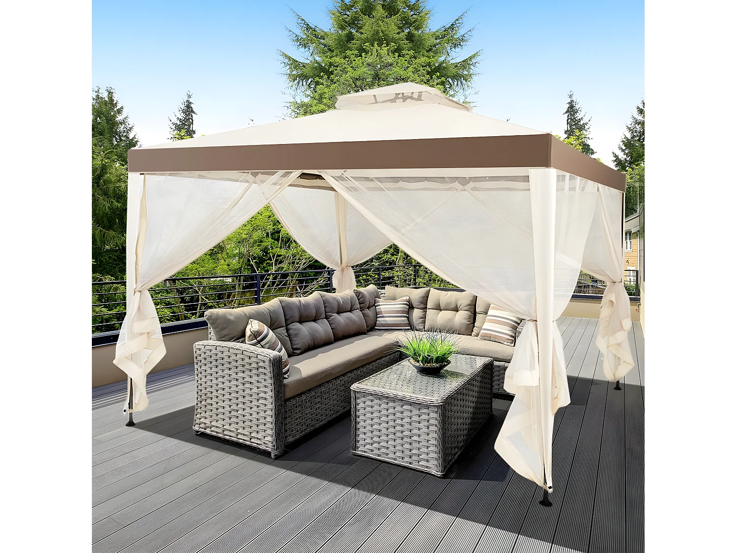 Gartenpavillon Partyzelt