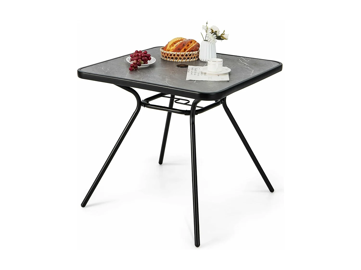 Terrassentisch mit Schirmloch