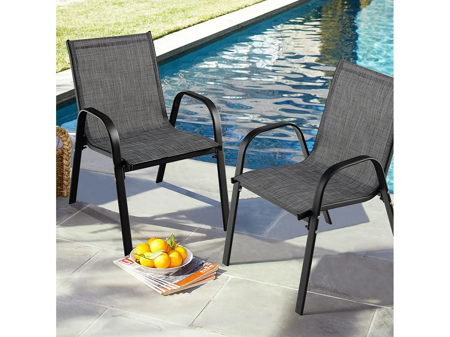 Gartenstühle (2er Set) ZB32728