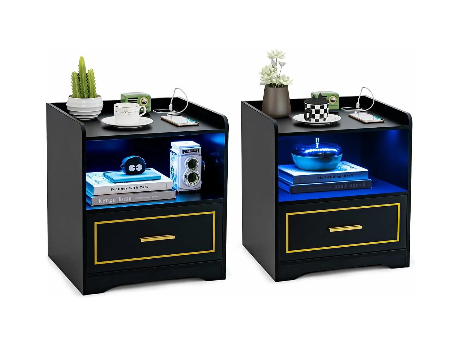 Nachttisch TG32785PQ (2er Set)