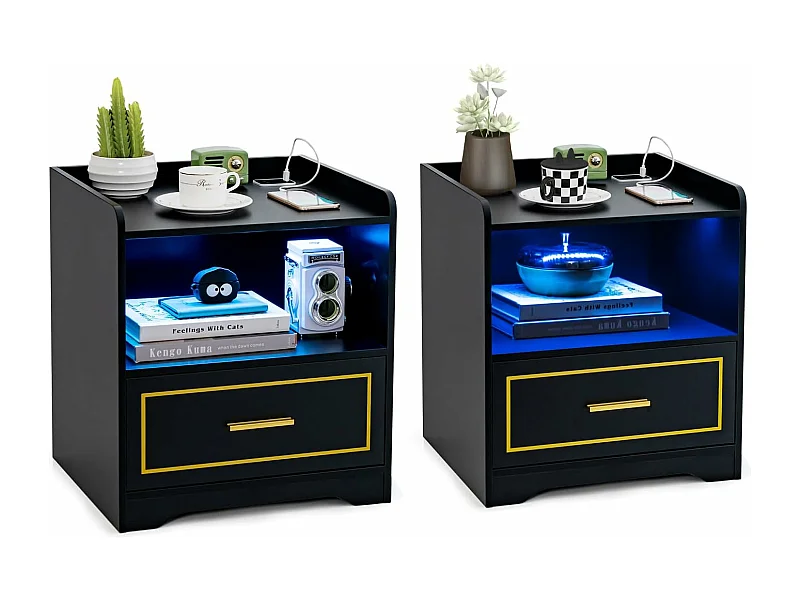 Nachttisch TG32785PQ (2er Set)