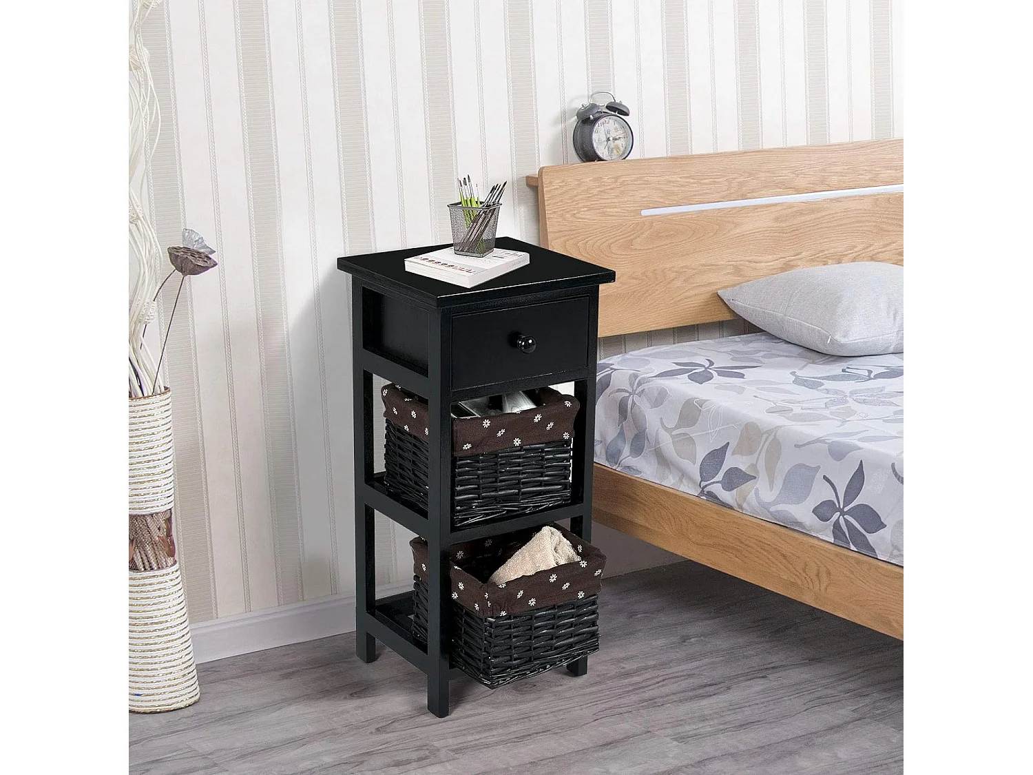 Nachttisch Beistelltisch mit Schublade
