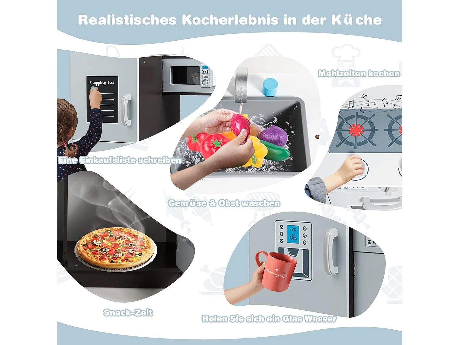 Kinderküche aus Holz,