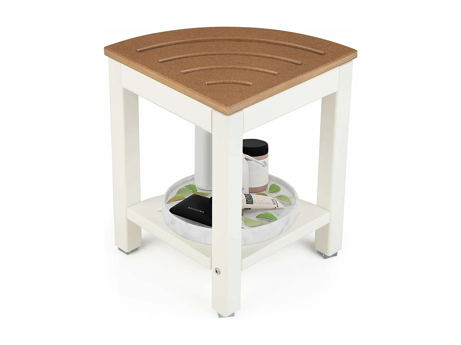 Duschbank Bad, Badhocker Fächerförm