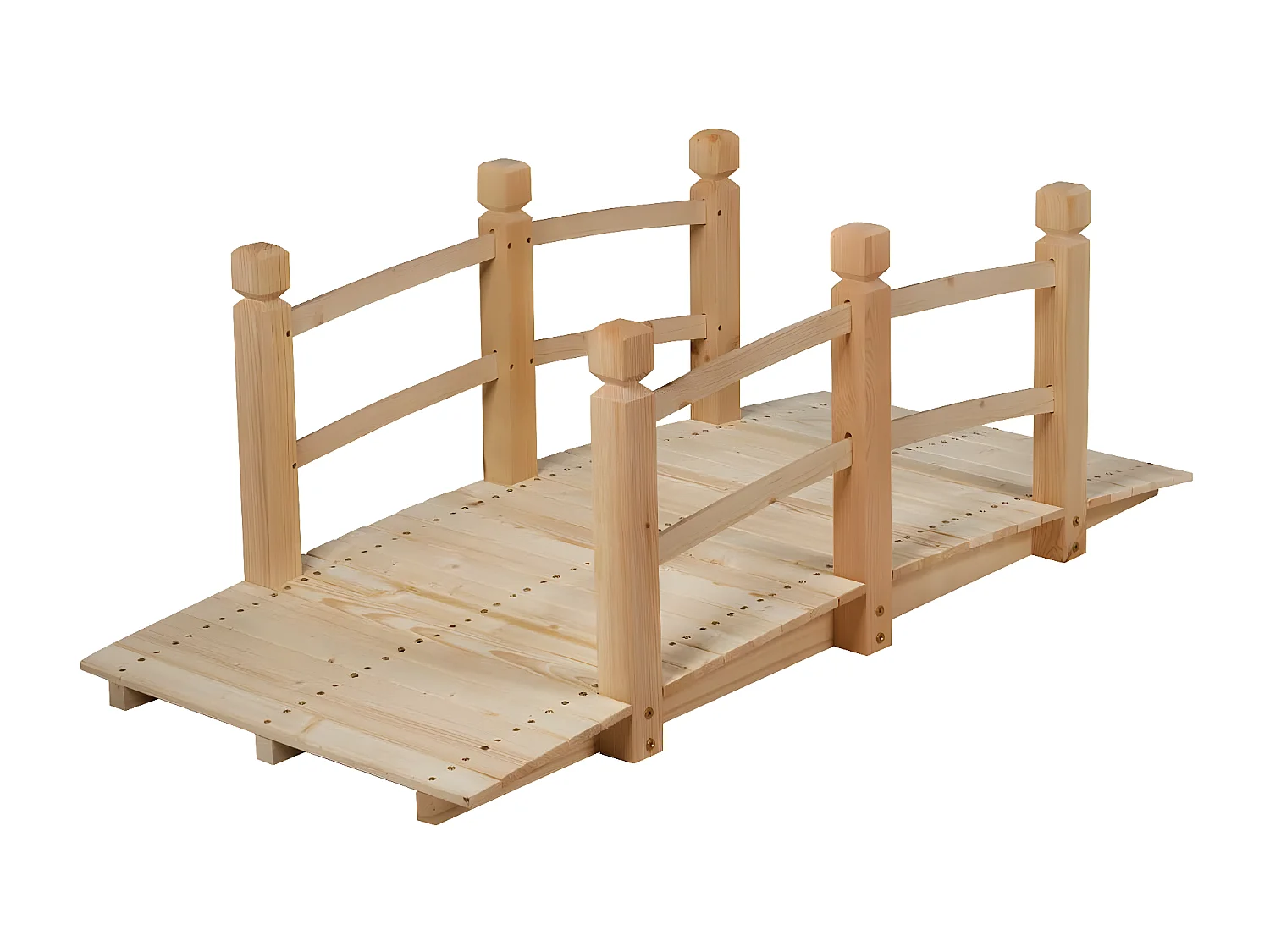 Gartenbrücke mit Geländer AB4171