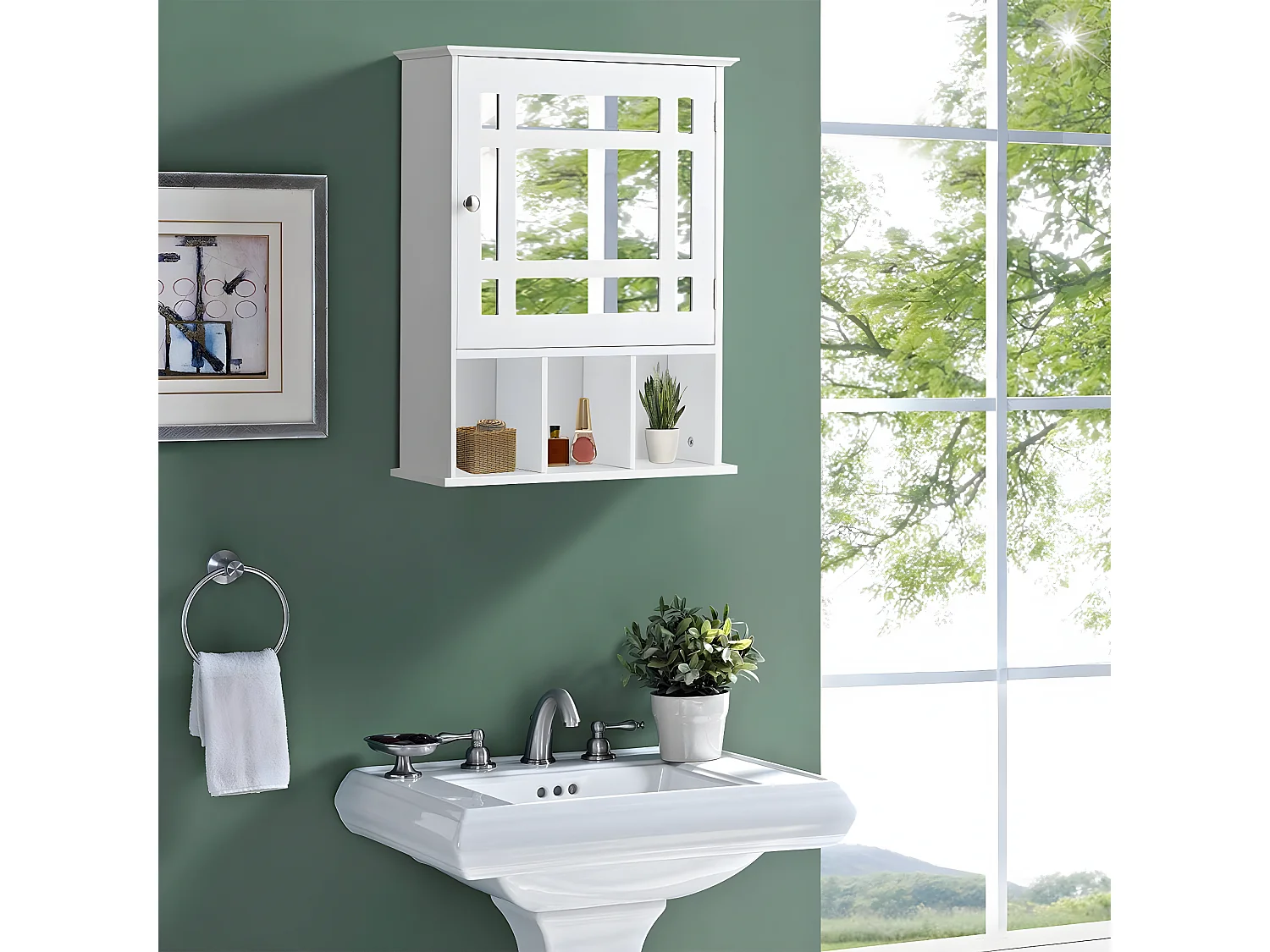 Hängeschrank Spiegelschrank