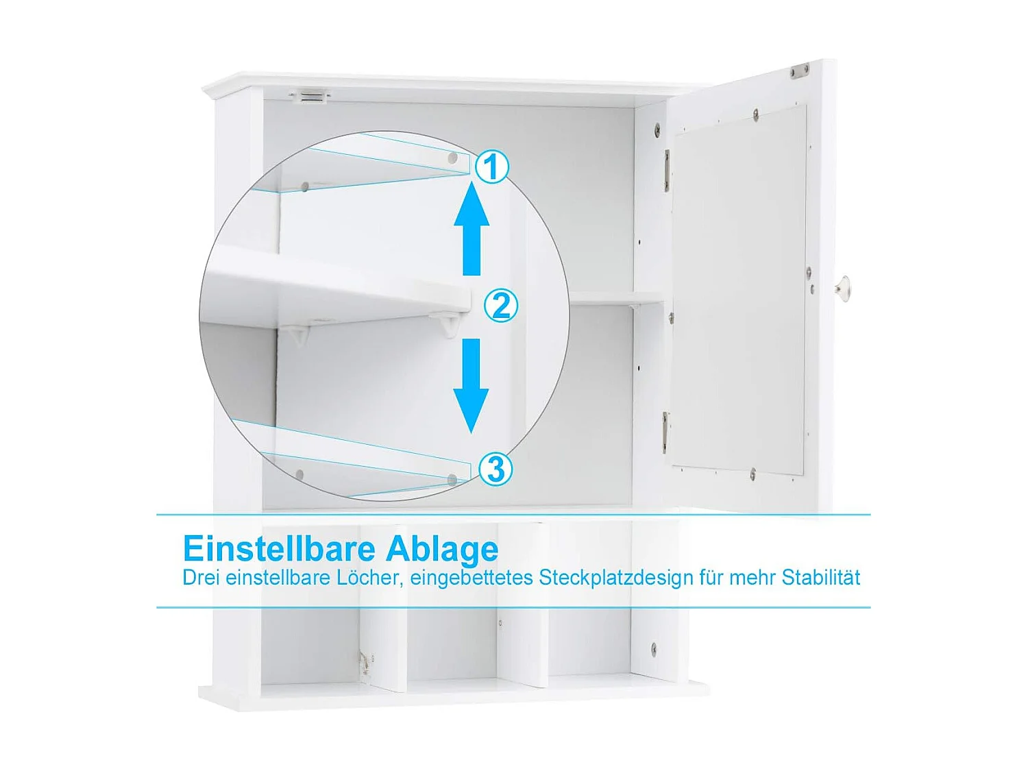 Hängeschrank Spiegelschrank
