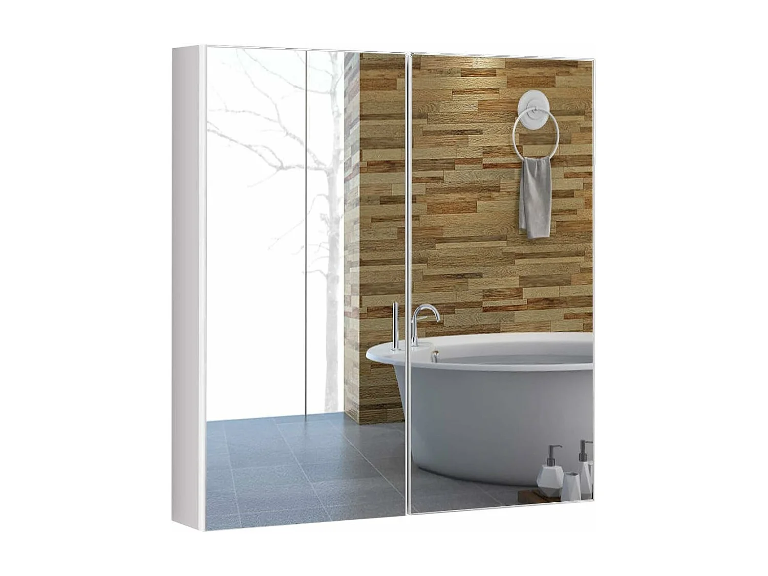 Spiegelschrank Bad Wandschrank