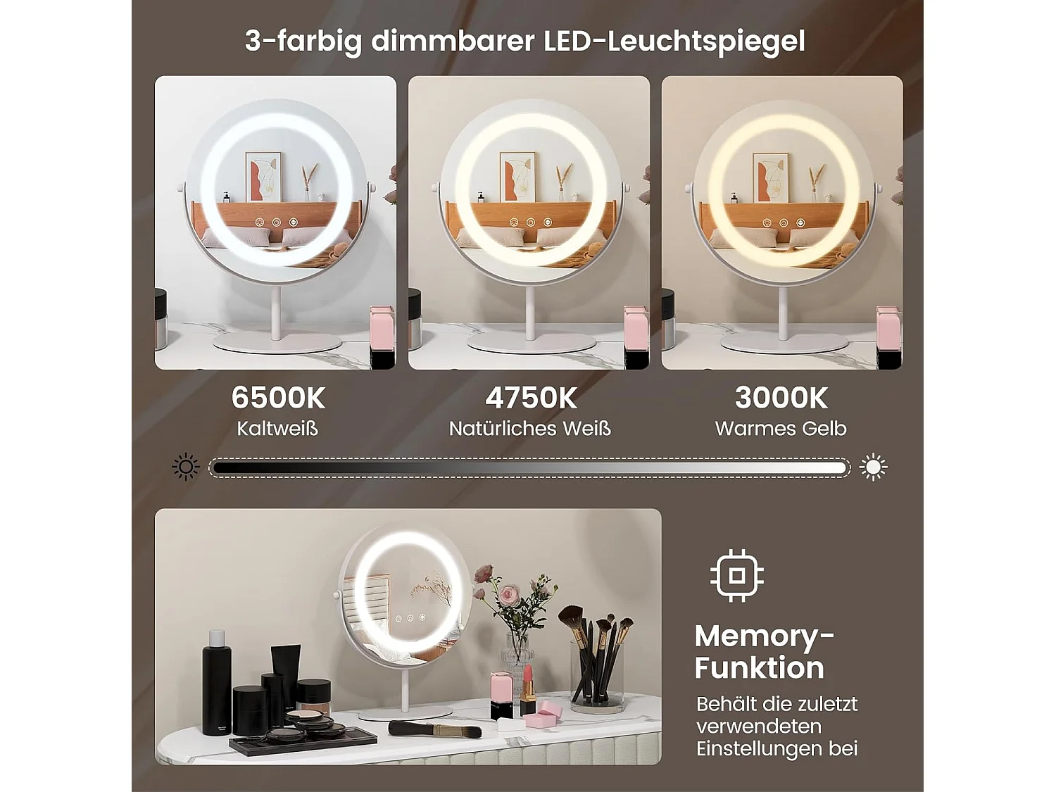 Kosmetikspiegel TG32821PQ-ITDE