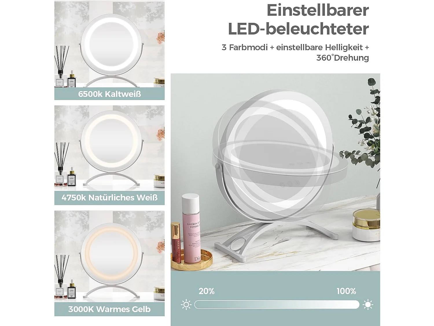 Kosmetikspiegel TG32833PQ-ITDE