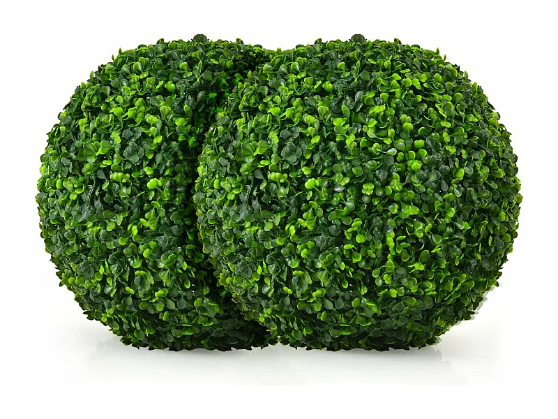 Buchsbaumkugel künstlich(2er Set)