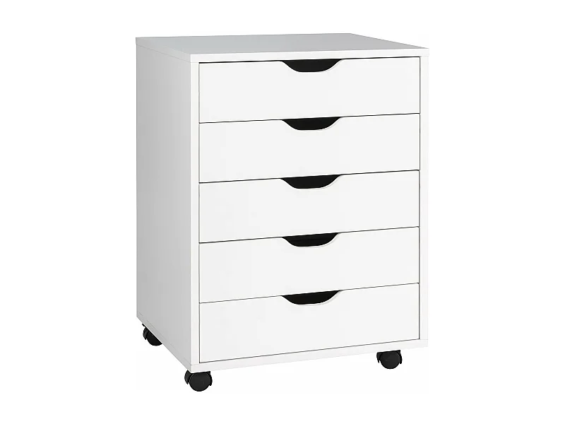 Rollcontainer  mit 5 Schubladen