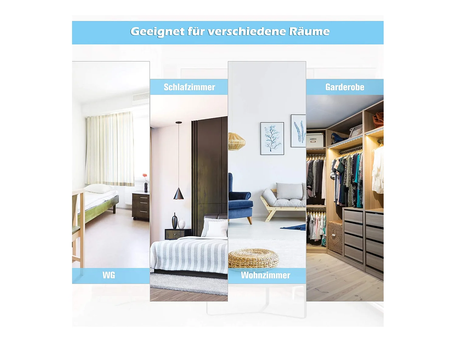 Wandspiegel Türspiegel