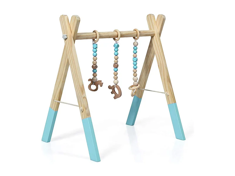 Baby Spielbogen Spieltrapez Holz
