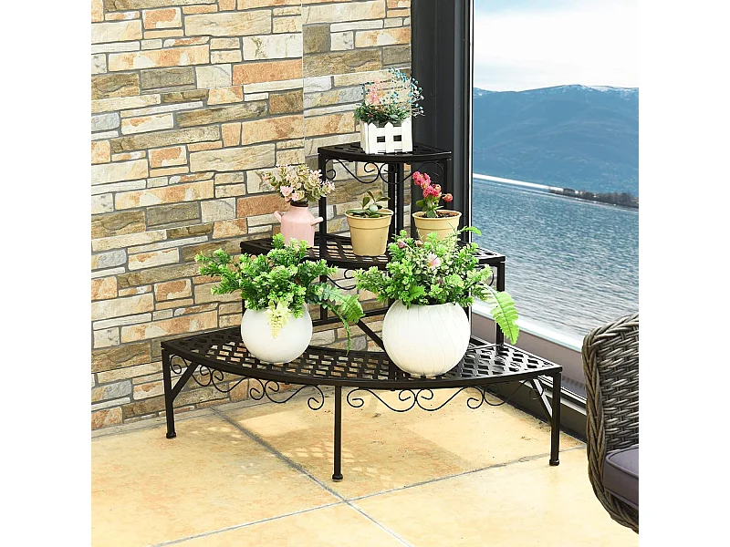 3-stufiger Pflanzenständer Pflanzenregal