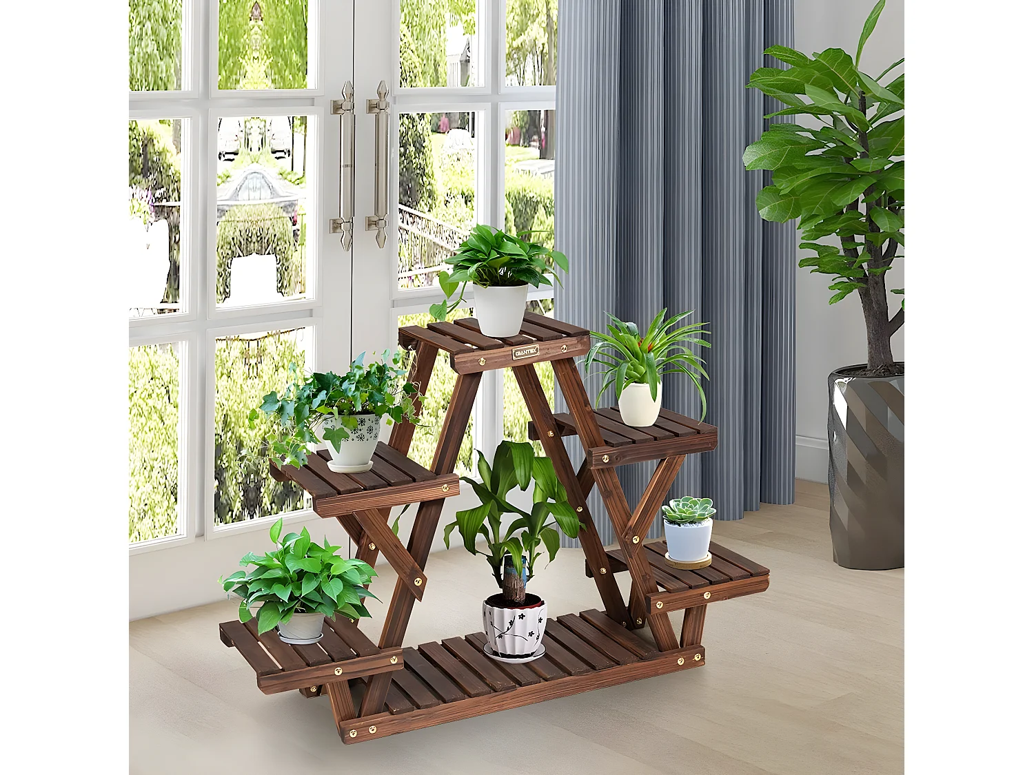 Blumentreppe Pflanzenständer