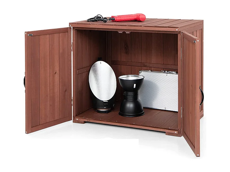 Gartenschrank Holz, Lagerschrank Garten