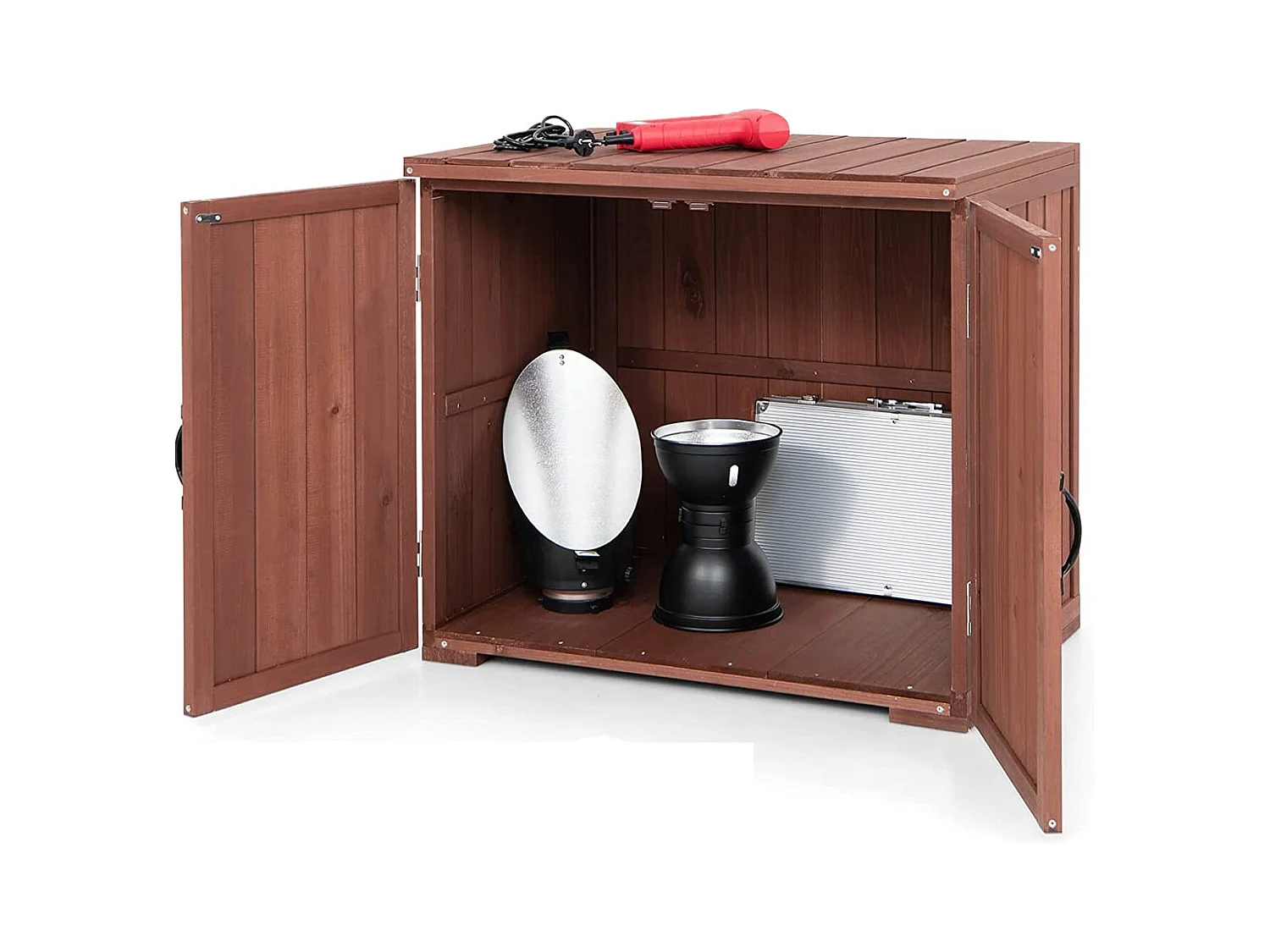 Gartenschrank Holz, Lagerschrank Garten