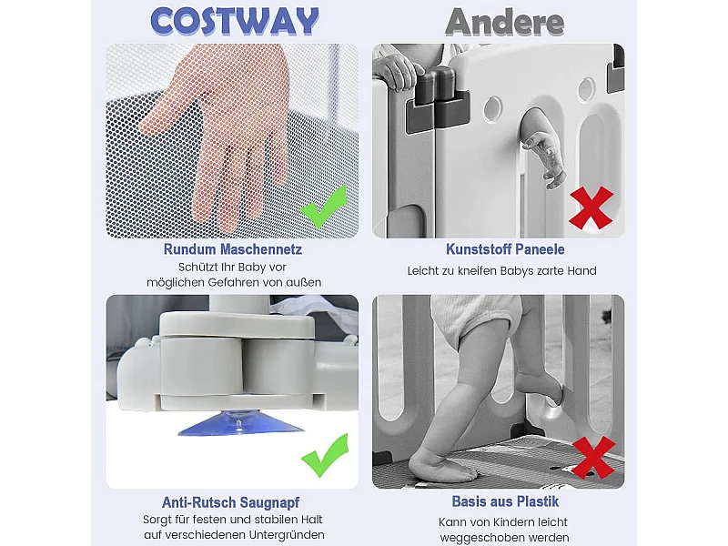 Baby Laufstall klappbar GK32254