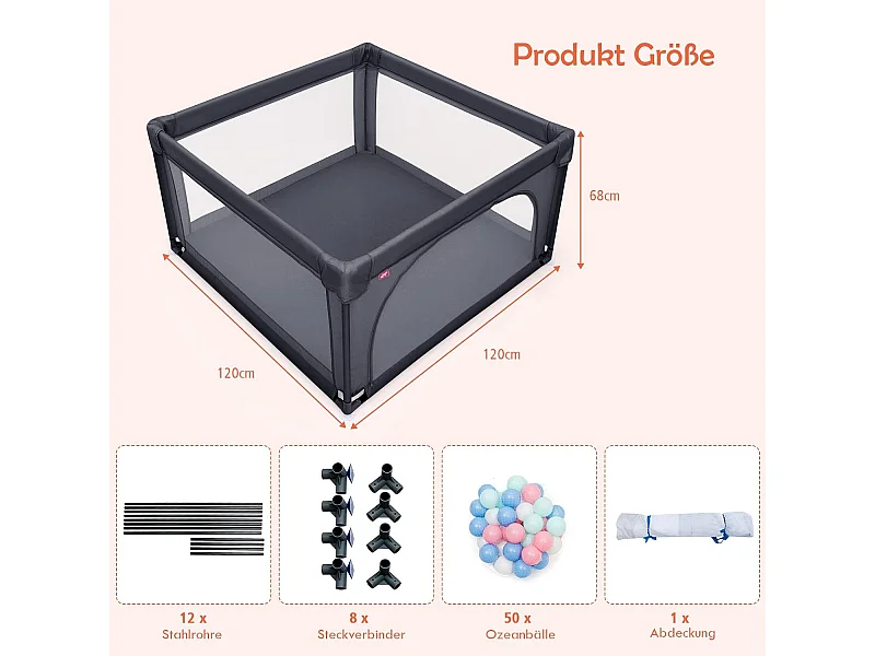 Baby Laufstall Laufgitter GK32242