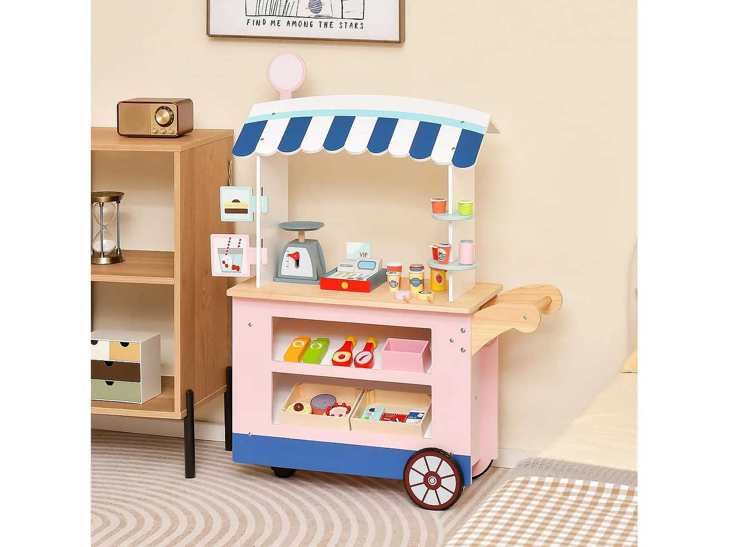 Lebensmittelwagen Kinder