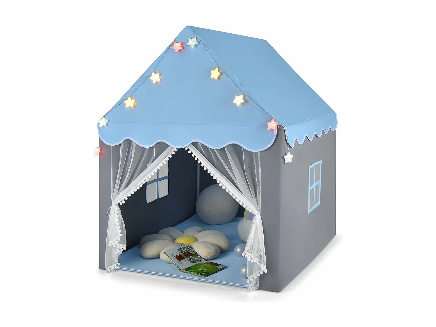 Kinderspielhaus mit Sternenlichter