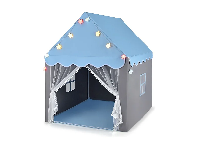 Tente pour enfants avec tapis de sol en coton