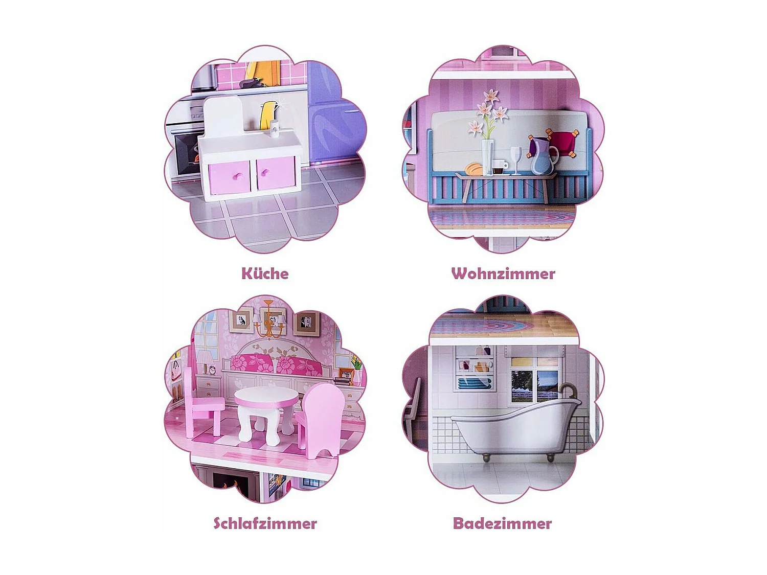 Puppenhaus Puppenstube Holz