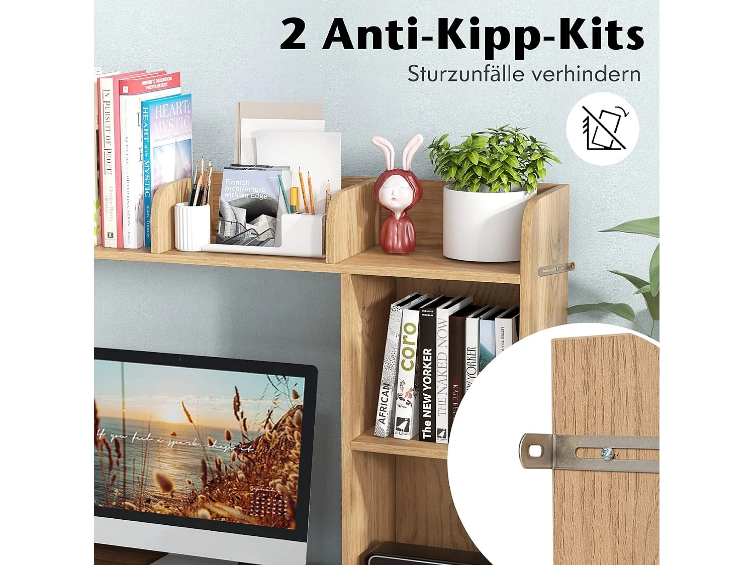 Schreibtischregal Tischregal