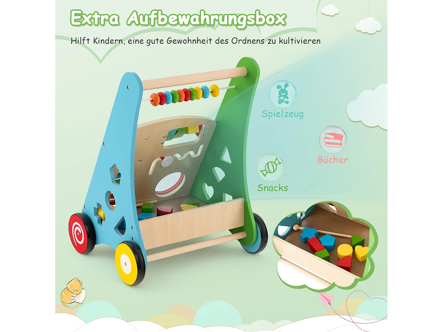 Lauflernhilfe multifunktional